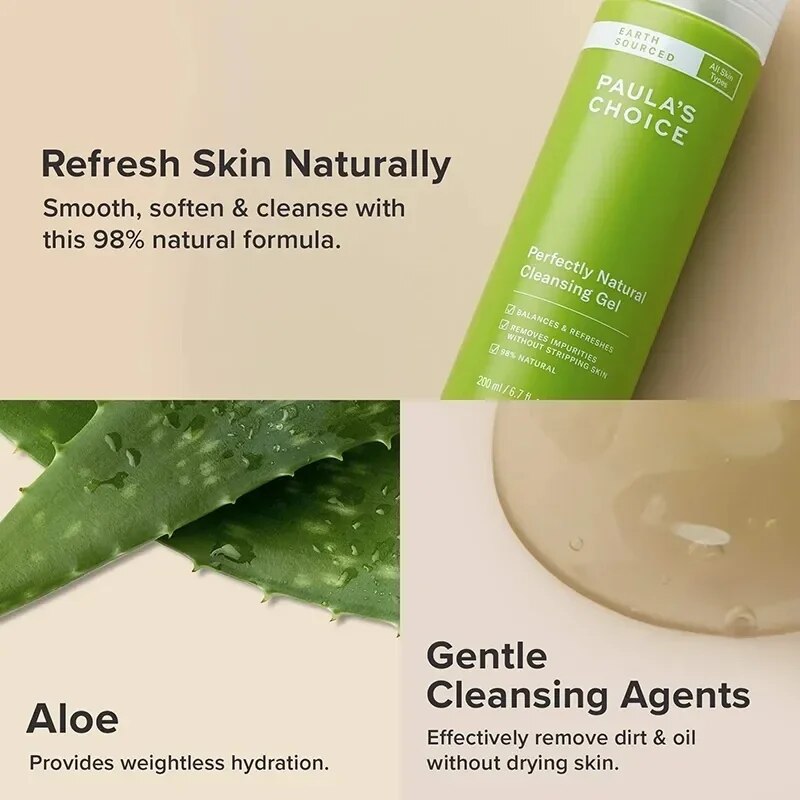 Earth-Sourced Perfectly Natural Cleansing Gel